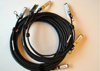 12 M Passive 10G SFP + Kabel Pasang Langsung / Kabel Twinax Tembaga