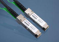 Custom 40GBASE-CR4 QSFP + Kabel Tembaga 7 Meter Passive, 28 AWG