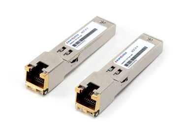 DDM / DOM RJ-45 SFP-GE-T 1000BASE CISCO SFP Transceiver Untuk GE / FC